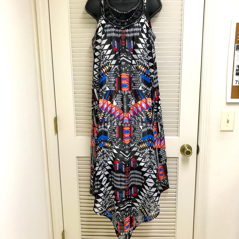 NY Collection Handkerchief Dress